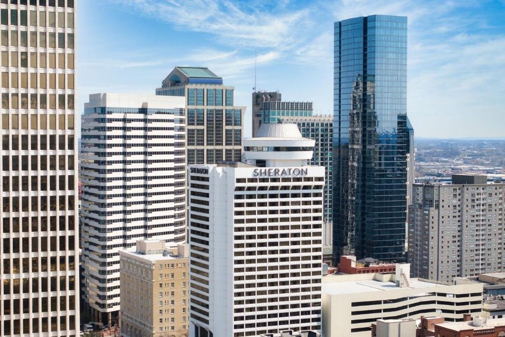 Spacious renovated guest room at Sheraton Grand Nashville Downtown